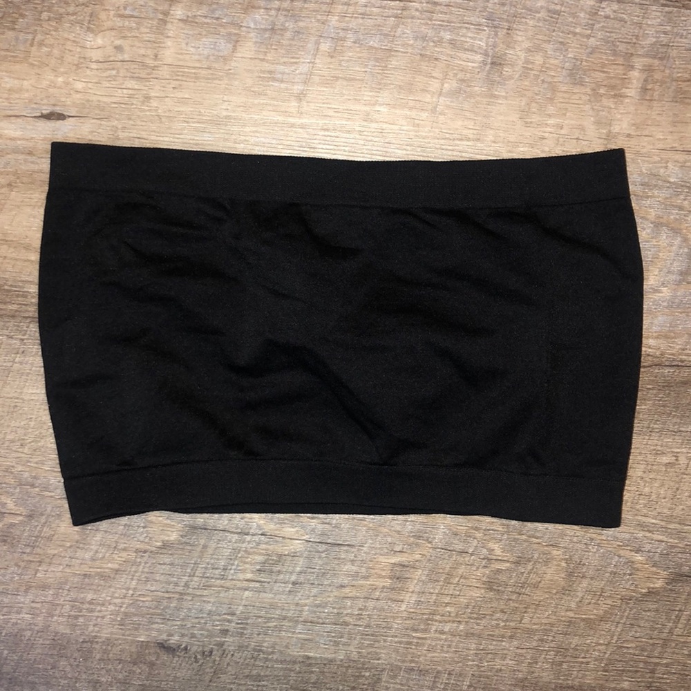 M U.S.A. | OS | Black spandex bandeau
